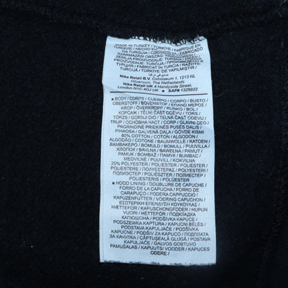 Mens UK Size L Nike Black Pullover Hoodie