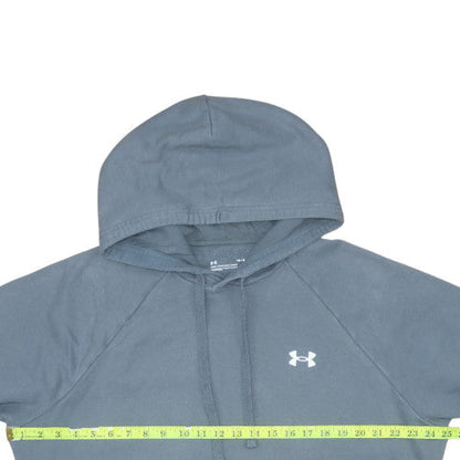 Mens UK Size L Under armour Blue Pullover Hoodie