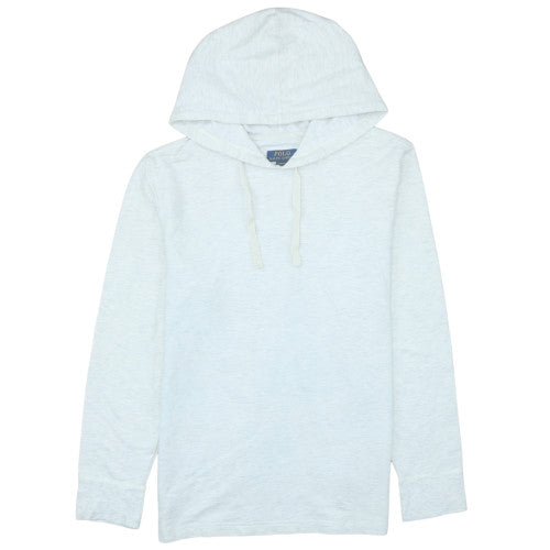 Mens UK Size L Polo Ralph Lauren White Pullover Hoodie