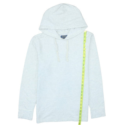 Mens UK Size L Polo Ralph Lauren White Pullover Hoodie