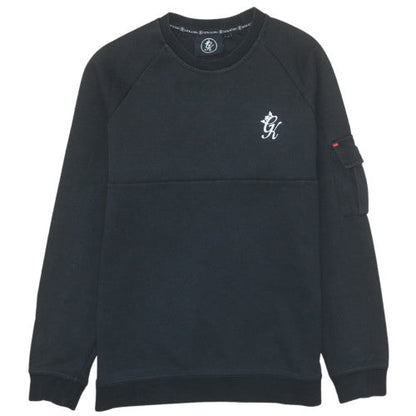 Mens UK Size M Gym King Black Pullover Sweatshirt