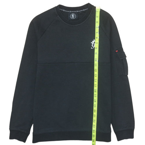 Mens UK Size M Gym King Black Pullover Sweatshirt
