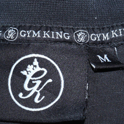 Mens UK Size M Gym King Black Pullover Sweatshirt