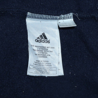 Mens UK Size M adidas Blue Pullover Sweatshirt