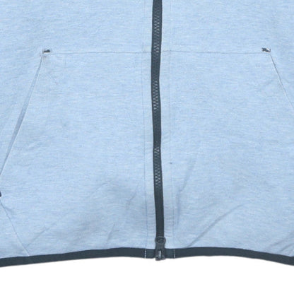 Mens UK Size M Nike Grey Full Zip Hoodie