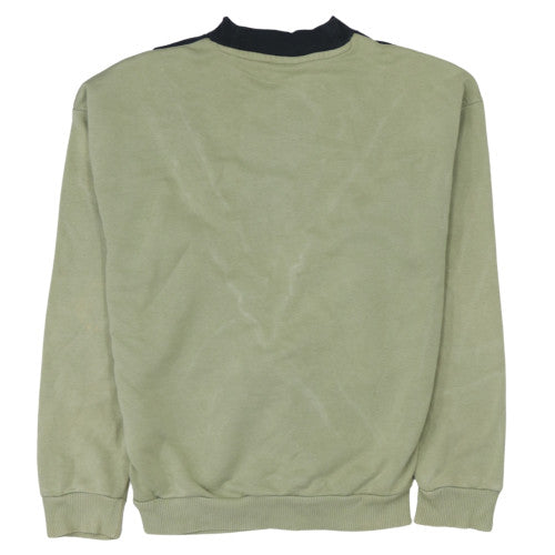 Womens UK Size S adidas Green Pullover Sweatshirt