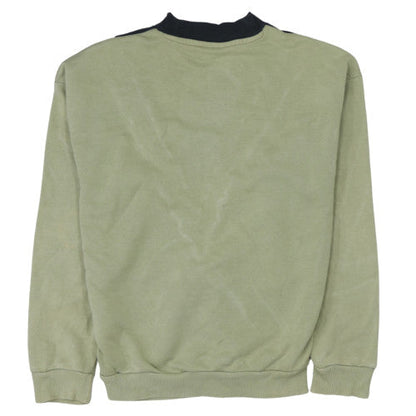 Womens UK Size S adidas Green Pullover Sweatshirt
