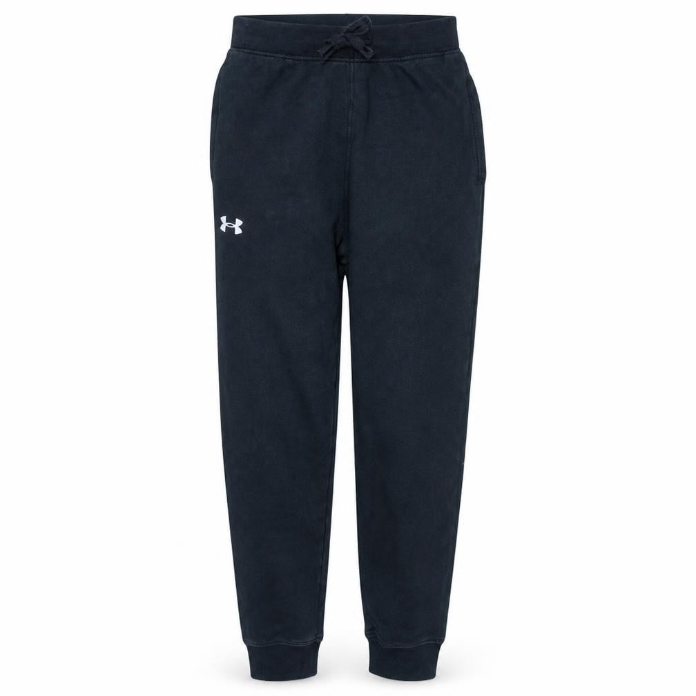 Mens UK Size XS Under armour Relaxed Fit Jogger Black Trousers