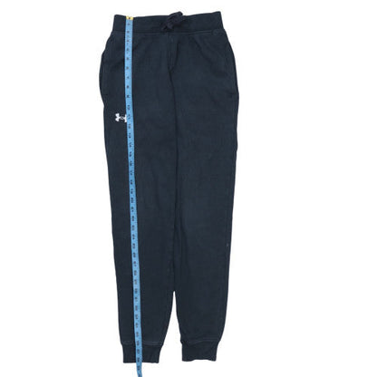 Mens UK Size XS Under armour Relaxed Fit Jogger Black Trousers