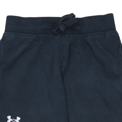 Mens UK Size XS Under armour Relaxed Fit Jogger Black Trousers