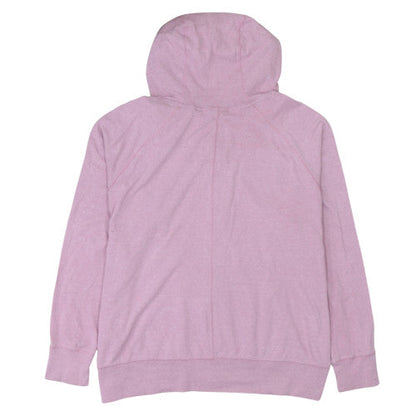Womens UK Size M Nike Pink Full Zip Hoodie