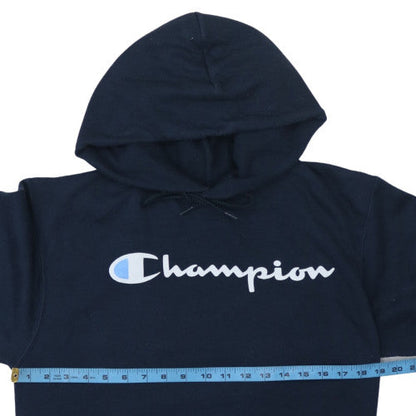 Mens UK Size S Champion Blue Pullover Hoodie