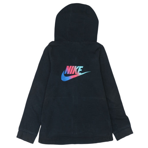 Teens UK Size XL Nike Black Full Zip Hoodie