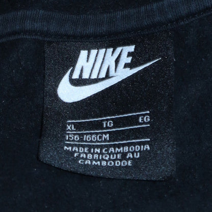 Teens UK Size XL Nike Black Full Zip Hoodie