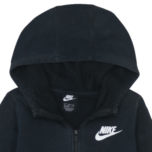 Teens UK Size XL Nike Black Full Zip Hoodie