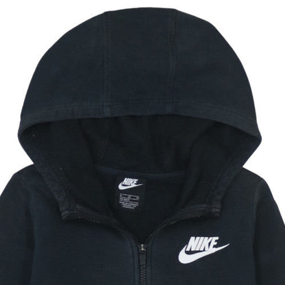 Teens UK Size XL Nike Black Full Zip Hoodie
