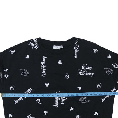 Womens UK Size L Disney Black Pullover Sweatshirt