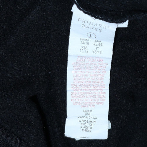 Womens UK Size L Disney Black Pullover Sweatshirt