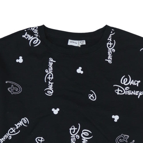 Womens UK Size L Disney Black Pullover Sweatshirt
