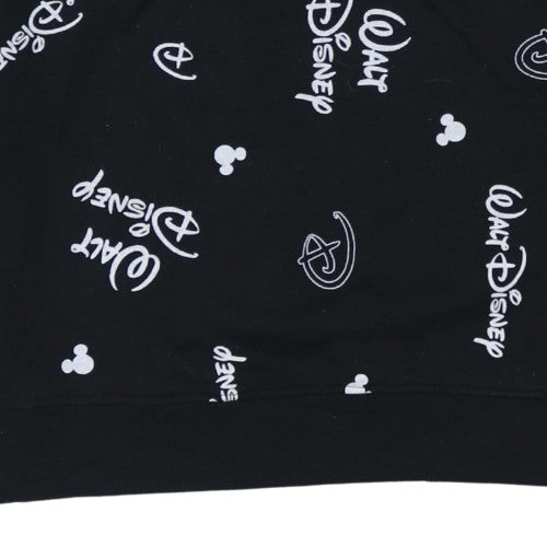 Womens UK Size L Disney Black Pullover Sweatshirt
