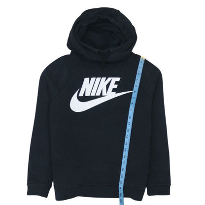 Mens UK Size L Nike Black Pullover Hoodie
