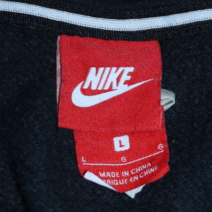 Mens UK Size L Nike Black Pullover Hoodie