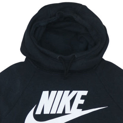 Mens UK Size L Nike Black Pullover Hoodie