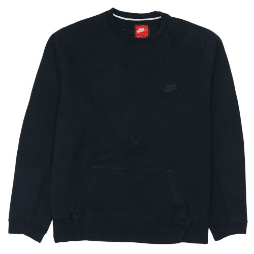 Mens UK Size 2XL Nike Black Pullover Sweatshirt