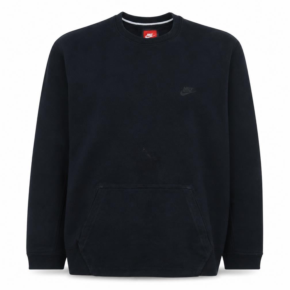 Mens UK Size 2XL Nike Black Pullover Sweatshirt