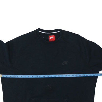 Mens UK Size 2XL Nike Black Pullover Sweatshirt