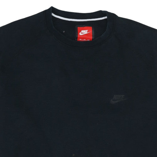 Mens UK Size 2XL Nike Black Pullover Sweatshirt