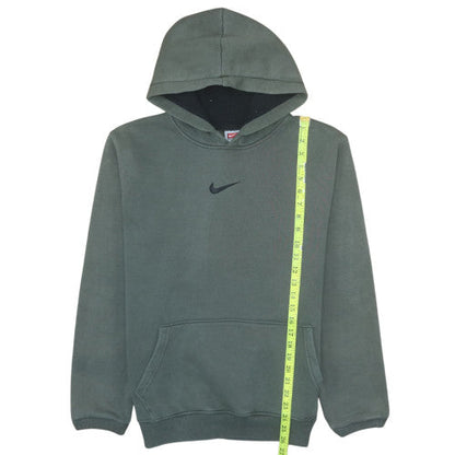Mens UK Size L Nike Green Pullover Hoodie