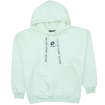 Mens UK Size S Lotto White Pullover Hoodie