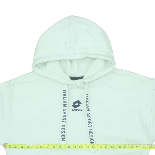 Mens UK Size S Lotto White Pullover Hoodie