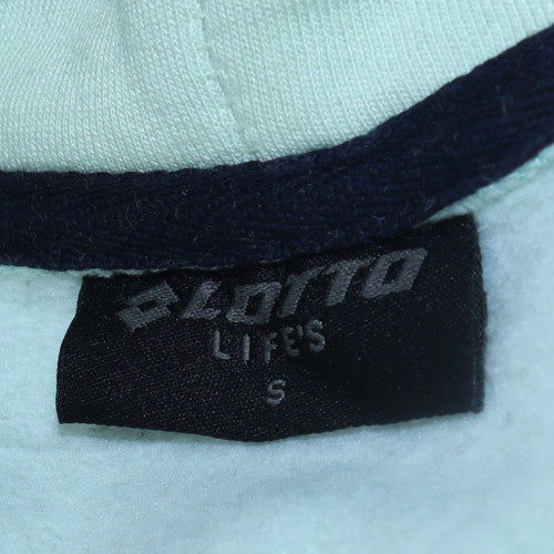 Mens UK Size S Lotto White Pullover Hoodie