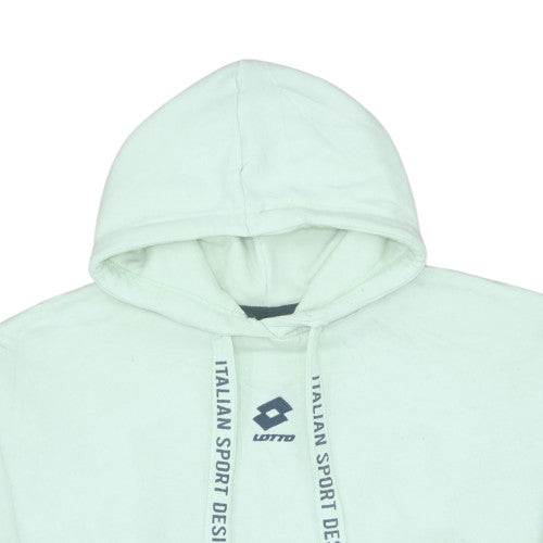 Mens UK Size S Lotto White Pullover Hoodie