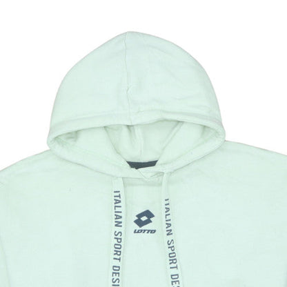 Mens UK Size S Lotto White Pullover Hoodie