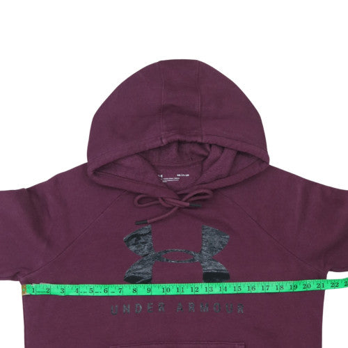 Mens UK Size S Under armour Purple Pullover Hoodie