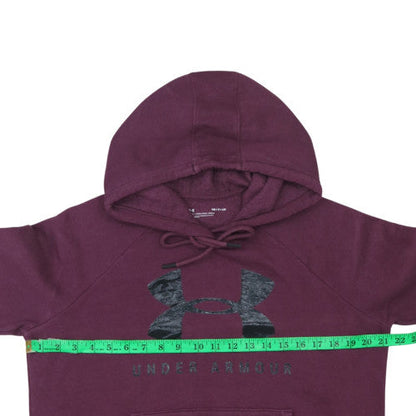 Mens UK Size S Under armour Purple Pullover Hoodie