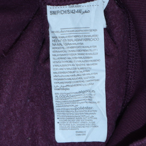 Mens UK Size S Under armour Purple Pullover Hoodie