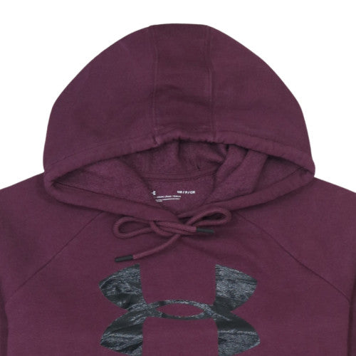 Mens UK Size S Under armour Purple Pullover Hoodie