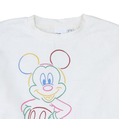 Womens UK Size S Disney White Pullover Sweatshirt