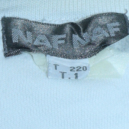 Mens UK Size S NAF NAF White Pullover Sweatshirt