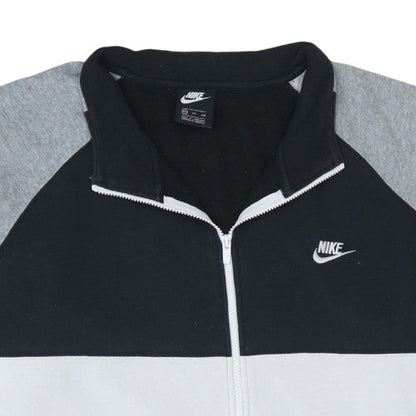 Mens UK Size 2XL Nike Black Full Zip Sweatshirt