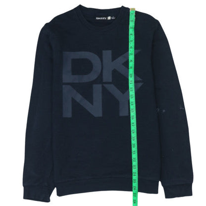 Mens UK Size M DKNY Blue Pullover Sweatshirt