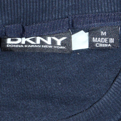 Mens UK Size M DKNY Blue Pullover Sweatshirt