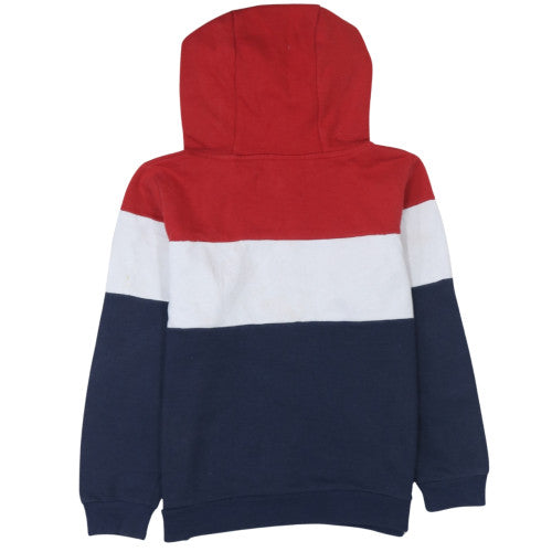 Teens UK Size 14 Slim FILA Multicoloured Pullover Hoodie