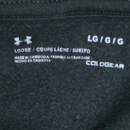 Mens UK Size L Under armour Black Pullover Hoodie