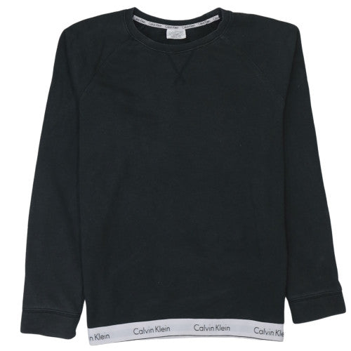 Mens UK Size L Calvin Klein Black Pullover Sweatshirt