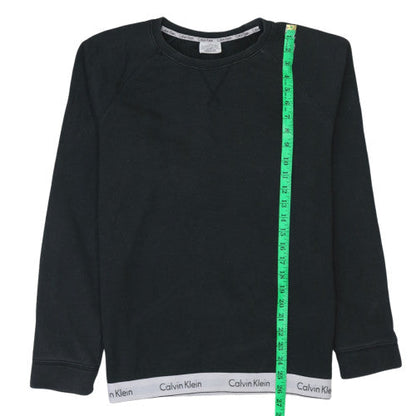 Mens UK Size L Calvin Klein Black Pullover Sweatshirt